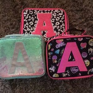 Gently used lunch totes.